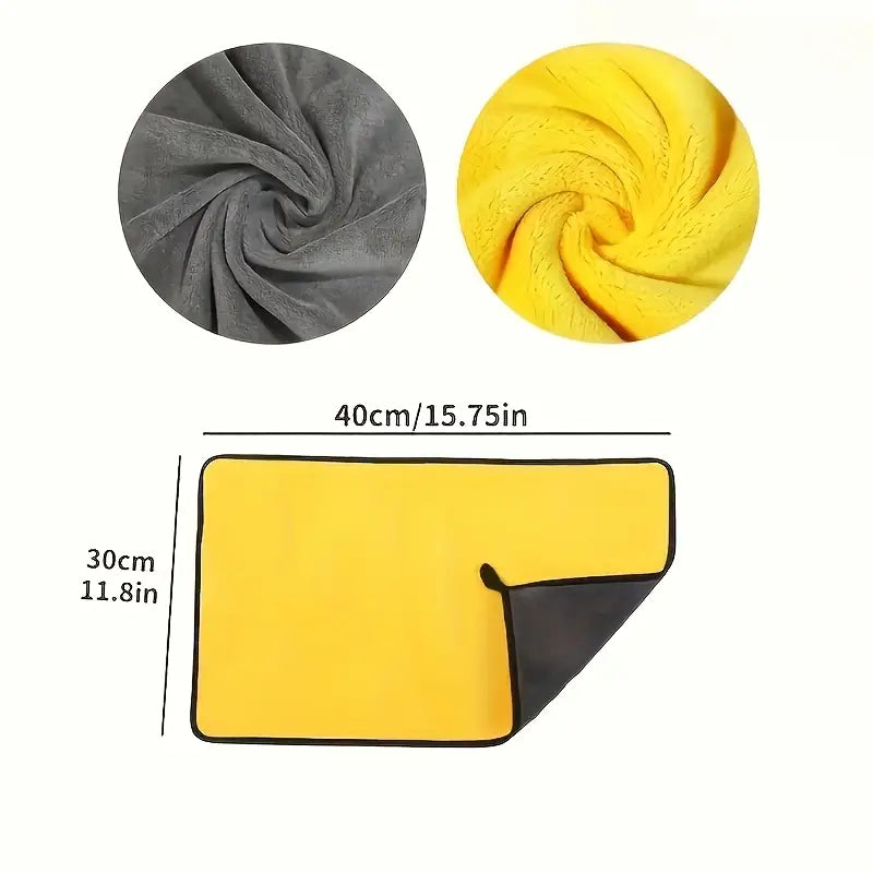 Süper Emici Mikrofiber Araba Temizlik Havlusu