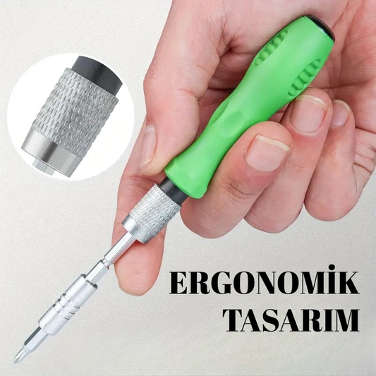 Yeni Yüksek Kaliteli 32'li Çok Amaçlı Tornavida Seti - Ev, Araç Tamiri ve Profesyonel Kullanım İçin Temel Alet, Telefonlar, Bilgisayarlar ve Otomotiv Bakımı için Uygun
