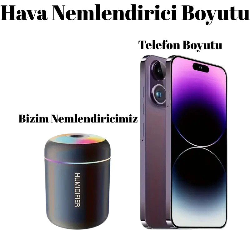 Sessiz, USB Güçlü Mini Nemlendirici